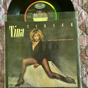 PRICE DROP! Tina Turner What's Love Got to Do With It 45 NM
